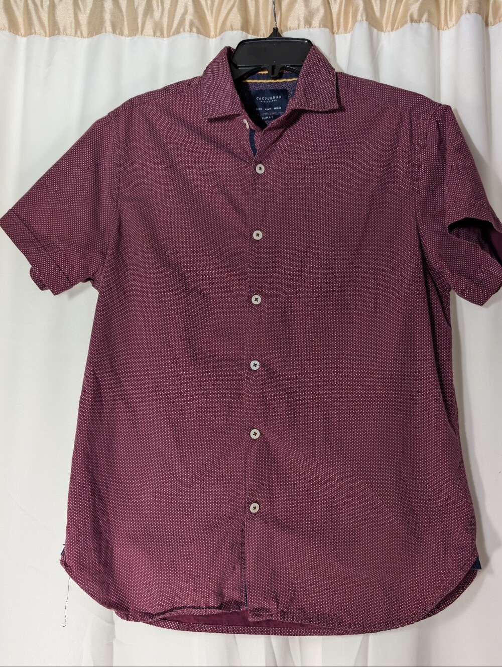 Cactus Man Ricky Singh Men's Short Sleeved Button Up